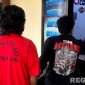 Caption: inisial AY tersangka kasus pencurian sepeda motor, digelandang ke ruang penyidik Satreskrim Polres Sampang, (dok. regamedianews). 