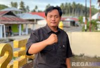 Caption: Ketua Komisariat Persatuan Mahasiswa Hukum Indonesia (PERMAHI) Universitas Nahdatul Ulama Gorontalo, Faisal Moha, (dok. regamedianews). 