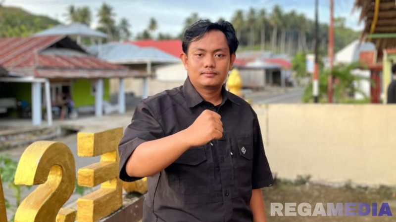 Caption: Ketua Komisariat Persatuan Mahasiswa Hukum Indonesia (PERMAHI) Universitas Nahdatul Ulama Gorontalo, Faisal Moha, (dok. regamedianews). 