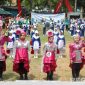 Caption: salah satu kelompok peserta festival drumband mulai menampilkan atraksinya, (dok. regamedianews). 