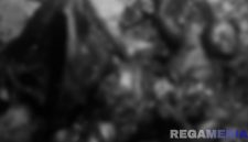 Caption: jasad korban tampak dalam kondisi hangus terbakar dan penuh luka bacok, (dok. regamedianews).