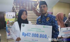 Ahli Waris Anggota BPD Bangkalan Dapat Santunan BPJS Ketenagakerjaan