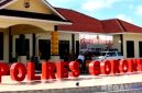 Caption: Mako Polres Gorontalo Utara. 