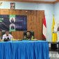Caption: berlangsungnya program 'Praktisi Mengajar' untuk mata kuliah Kewirausahaan oleh FKIP Unira, (dok. Marshel, Rega Media). 