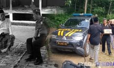 Polsek Omben Peduli, Sambang Keluarga Bocah Meninggal Tersetrum