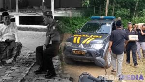 Polsek Omben Peduli, Sambang Keluarga Bocah Meninggal Tersetrum