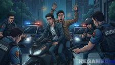 Caption: ilustrasi penangkapan pelaku penyalahgunaan narkotika oleh Satresnarkoba, (dok. Harry, Rega Media). 