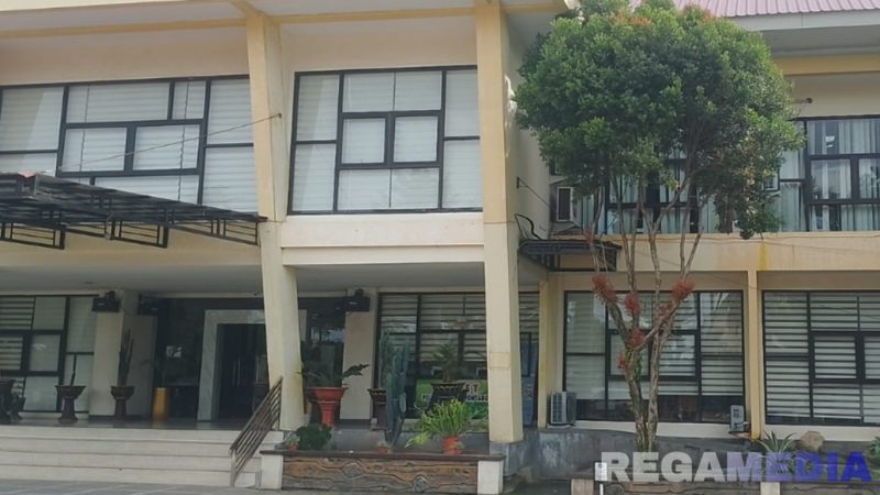 Caption: Kantor Dinas Pendidikan dan Kebudayaan Provinsi Gorontalo, (dok. Yusrianto, Rega Media). 