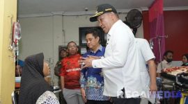 Caption: Bupati Sampang saat melakukan sidak di RSUD Mohammad Zyn Sampang (dok.istimewa)