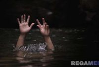 Caption: foto ilustrasi bocah perempuan tenggelam. 