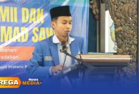 Caption: Ketua Pengurus Cabang Pergerakan Mahasiswa Islam Indonesia Kabupaten Bangkalan, Abd Kholik, (dok. Syafin, Rega Media). 