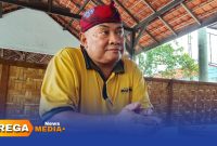 Caption: Ketua ormas Gema Anak  Indonesia Bersatu 'GAIB' Perjuangan, Habib Yusuf,  saat ditemui awak media, (dok. Harry, Rega Media). 