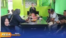 Caption: Dandim 0826 Pamekasan Letkol Kav Agus Wibowo Hendratmoko menyampaikan sambutannya, saat acara coffe morning bersama insan pers, (dok. Kurdi Rega Media). 