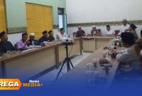 Caption: saat berlangsungnya rakor PCNU Sampang ihwal serangkaian kegiatan persiapan puncak peringatan Harlah NU ke-103, (sumber foto: NU Sampang). 