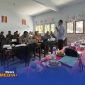 Caption: BPJS Ketenagakerjaan saat sosialisasi dan pendataan digital kepesertaan terhadap guru madrasah di Kabupaten Sampang, (dok. foto istimewa). 