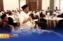 Caption: Kades Waru Barat Abdussalam Ramli, sampaikan keluhan kepada Bupati Pamekasan terkait PDAM dinilai tak beretika dalam pengerjaan proyeknya, (dok. Kurdi Rega Media). 