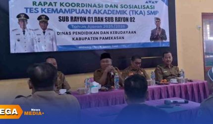 Sosialisasi Disdikbud Pamekasan.
