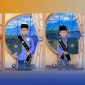 Caption: wajah-wajah santri dan santriwati Madrasah Mambaul Ihsan Desa Karang Gayam, pose wisuda khotmil qur'an ke-2, (dok. Suharto Rega Media). 