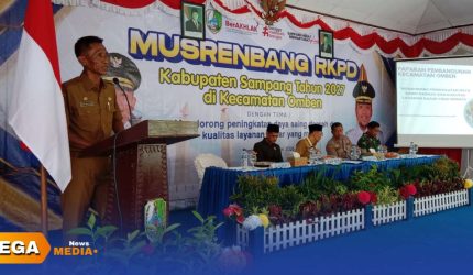 Musrenbang RKPD Tahun 2027 di Kecamatan Omben.