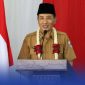 Caption: Sekretaris Daerah Sampang H.Yuliadi Setiyawan, sampaikan sambutan dalam Musrenbang RKPD Sampang Tahun 2027 di Kecamatan Omben, (dok. foto istimewa). 