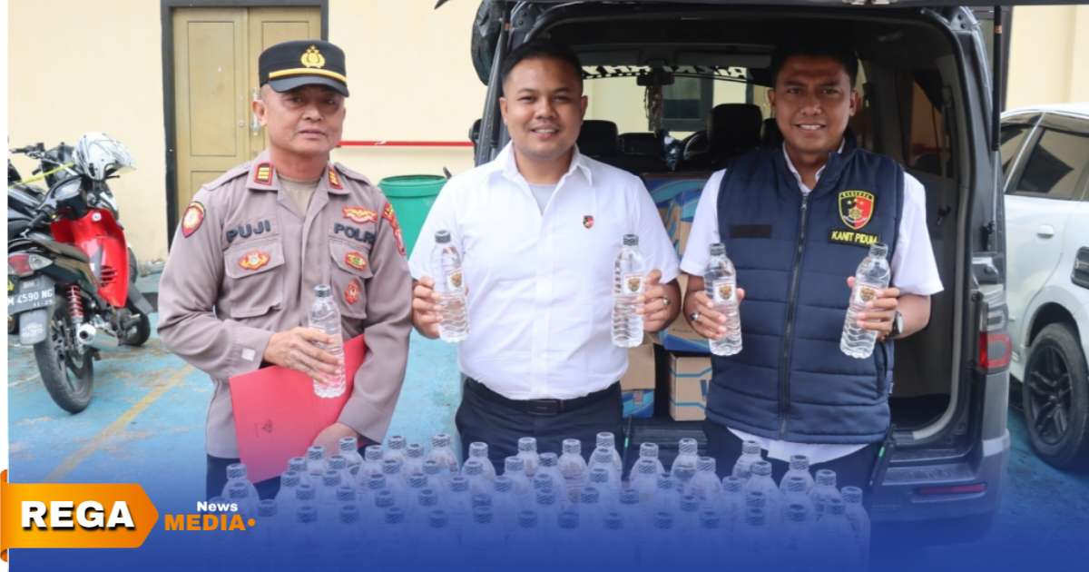Reserse Sampang Gagalkan Penyelundupan Arak Bali