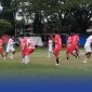 Catption: para pemain Persepam Pamekasan menjalani latihan sebelum pertandingan melawan Persinga Ngawi, di Stadion Gelora Ratu Pamelingan, (dok. Kurdi Rega Media). 